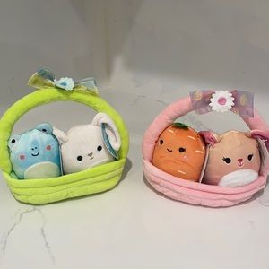 2 sets of Easter Basket Squishmallows